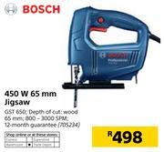 Bosch 450W 65mm Jigsaw