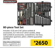 Mastercraft 80 Piece Tool Set