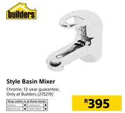 Builders Style Basin Mixer 