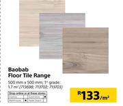 Baobab Floor Tile Range 500 x 500mm-Per Sqm