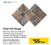 Multi-Flor Vinyl Tile Range 305 x 305mm-Per Box