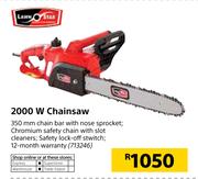 Lawn Star 2000W Chainsaw