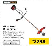Trimtech 43 CC Petrol Bush Cutter Including Safety Harness & Mixing Bottle