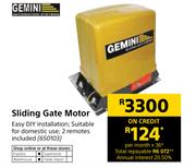 Gemini Sliding Gate Motor