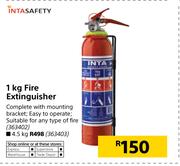 Intasafety 1Kg Fire Extinguisher