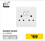 CBI Double Socket-4 x 4