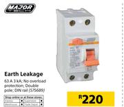 Major Tech Earth Leakage