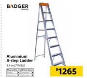 Badger Aluminium 8 Step Ladder-2.4m