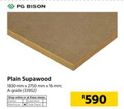 PG Bison Plain Supawood-1830mm x 2750mm x 16mm