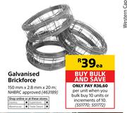 Brickforce-150mm x 2.8mm x 20m Each