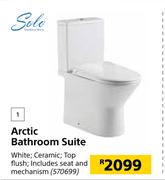 Solo Arctic Bathroom Suite