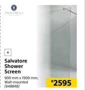 Prima Bella Salvatore Shower Screen-900mm x 1900mm