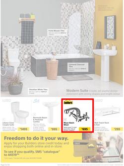 Builders : Bathroom And Tile Collection (1 Oct - 3 Nov 2019), page 4