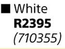 Lusso Single Slider Shower Door(White)-1200mm x 1900mm