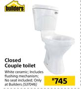 Builders Closed Couple Toilet