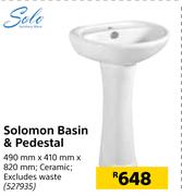 Solo Solomon Basin & Pedestal