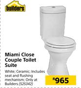 Builders Miami Close Couple Toilet Suite