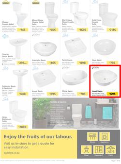 Builders : Bathroom And Tile Collection (1 Oct - 3 Nov 2019), page 7