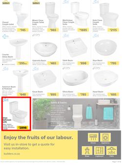 Builders : Bathroom And Tile Collection (1 Oct - 3 Nov 2019), page 7
