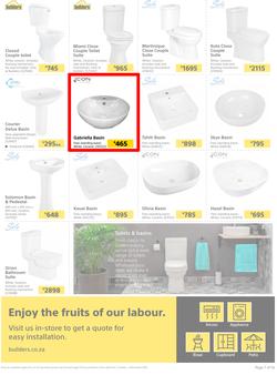 Builders : Bathroom And Tile Collection (1 Oct - 3 Nov 2019), page 7