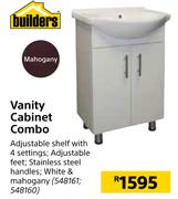 Builders Vanity Cabinet Combo