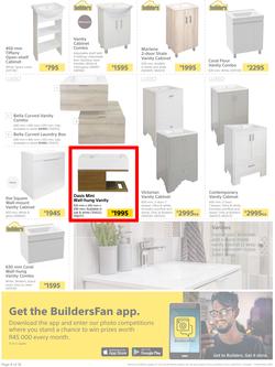 Builders : Bathroom And Tile Collection (1 Oct - 3 Nov 2019), page 8