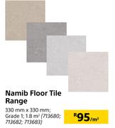 Namib Floor Tile Range Grade 1 350mm X 330mm-Per Sqm