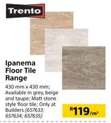 Trento Ipanema Floor Tile Range 430mm X 430mm-Per Sqm