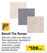 Basali Tile Range 400mm X 400mm-Per Sqm