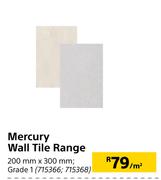 Mercury Wall Tile Range Grade 1 200mm X 300mm-Per Sqm