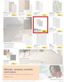 Builders : Bathroom And Tile Collection (1 Oct - 3 Nov 2019), page 11