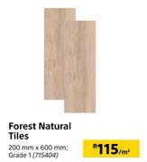 Forest Natural Tiles Grade 1 200mm X 600mm-Per Sqm