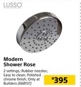 Lusso Modern Shower Rose