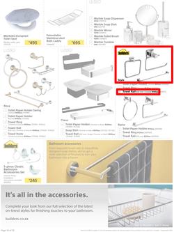 Builders : Bathroom And Tile Collection (1 Oct - 3 Nov 2019), page 14