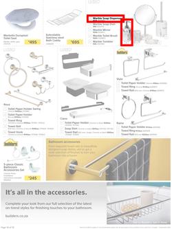 Builders : Bathroom And Tile Collection (1 Oct - 3 Nov 2019), page 14