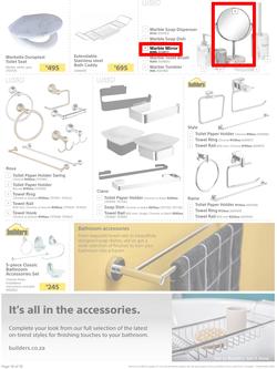 Builders : Bathroom And Tile Collection (1 Oct - 3 Nov 2019), page 14