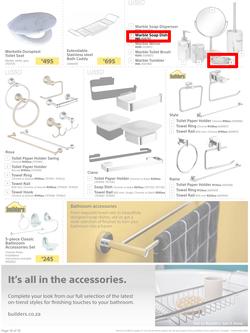Builders : Bathroom And Tile Collection (1 Oct - 3 Nov 2019), page 14