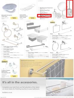 Builders : Bathroom And Tile Collection (1 Oct - 3 Nov 2019), page 14