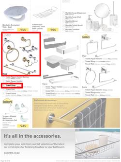 Builders : Bathroom And Tile Collection (1 Oct - 3 Nov 2019), page 14