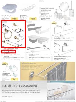 Builders : Bathroom And Tile Collection (1 Oct - 3 Nov 2019), page 14