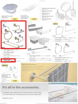 Builders : Bathroom And Tile Collection (1 Oct - 3 Nov 2019), page 14