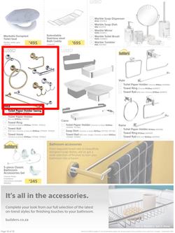 Builders : Bathroom And Tile Collection (1 Oct - 3 Nov 2019), page 14