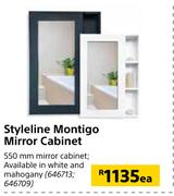 Styleline Montigo Mirror Cabinet-Each