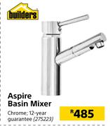 Builders Aspire Basin Mixer