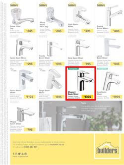 Builders : Bathroom And Tile Collection (1 Oct - 3 Nov 2019), page 16