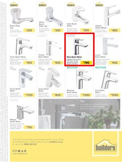 Builders : Bathroom And Tile Collection (1 Oct - 3 Nov 2019), page 16