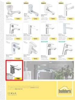 Builders : Bathroom And Tile Collection (1 Oct - 3 Nov 2019), page 16