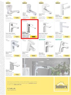 Builders : Bathroom And Tile Collection (1 Oct - 3 Nov 2019), page 16