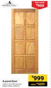 Swartland 8-Panel Door 424073