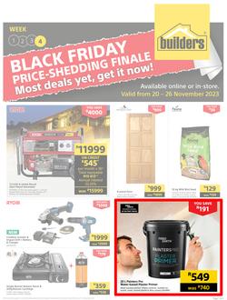 Builders : Black Friday Price-Shedding Finale (20 November - 26 November 2023), page 1